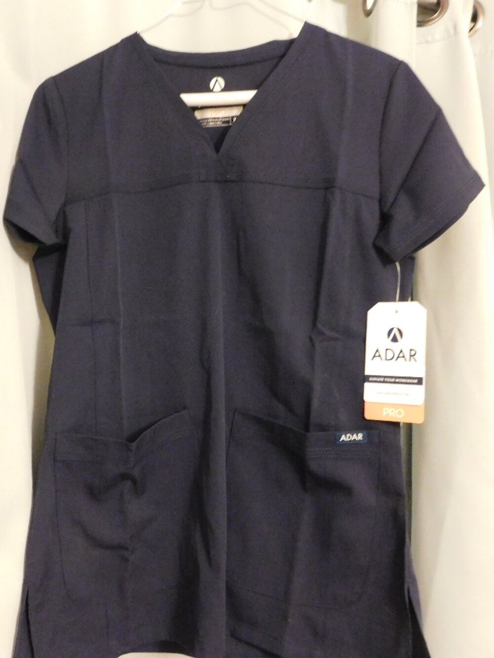 ADAR Pro Scrub Top for Women, Size XS